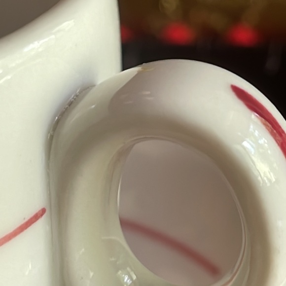 ANTIQUE “ UNIVERSITY CLUB “ HEAVY FOOD SERVICE GRADE TEACUP AND SAUCER - Picture 4 of 11